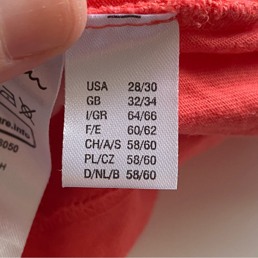 Ulla Popken Coral Cotton Sleeveless Midi Dress Plus Size 28/30 Casual - Picture 9 of 13